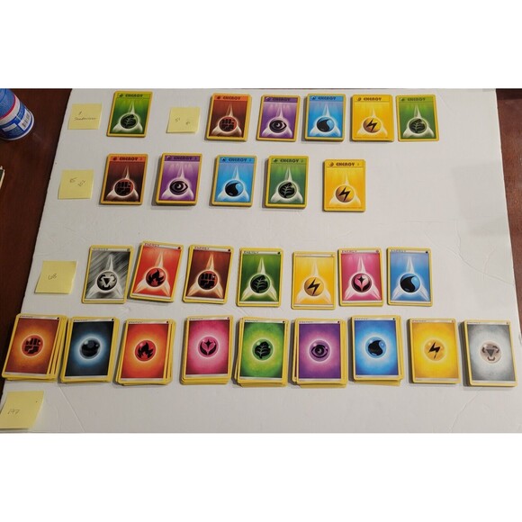 Pokemon Basic Energy Card Lot 2013 2017 Lot of 265 Cards Near Mint Fairy Energy - Picture 6 of 7